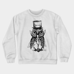 Doodle Owl #2 Crewneck Sweatshirt